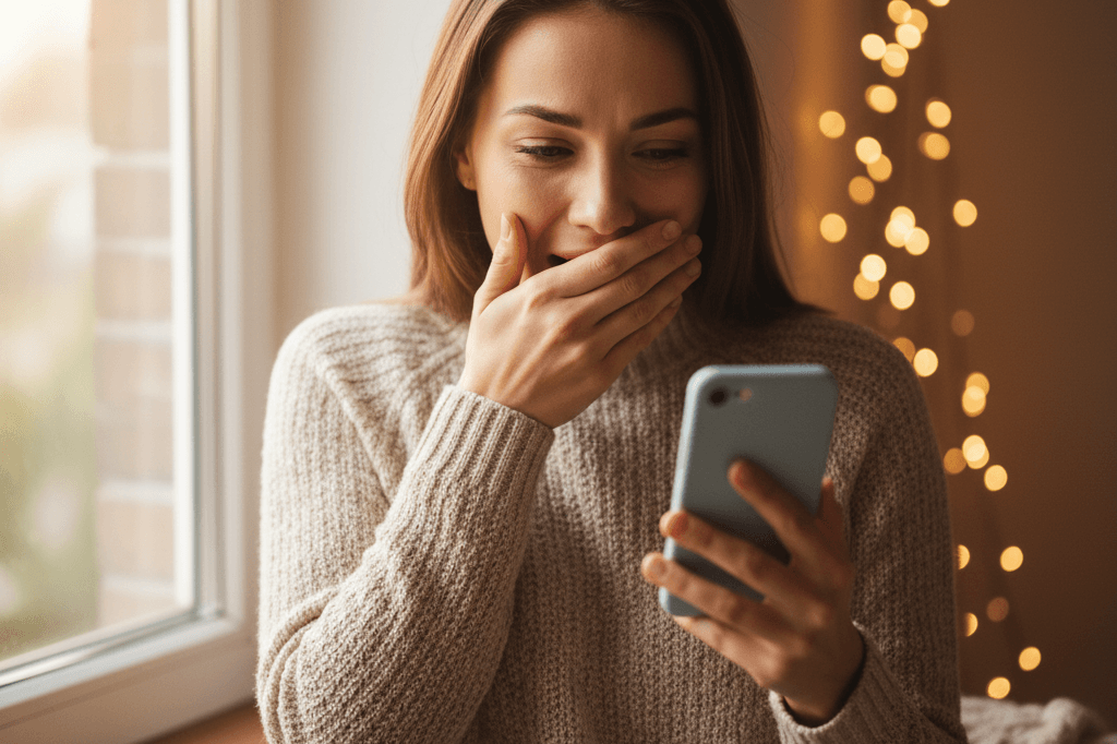 Send the reveal link to the person. They open it and see all the love.