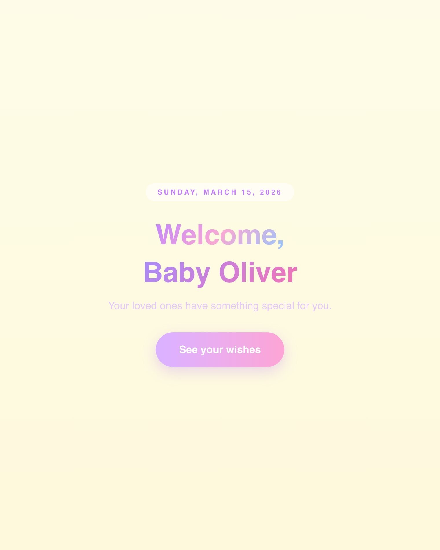 Soft & Sweet theme preview