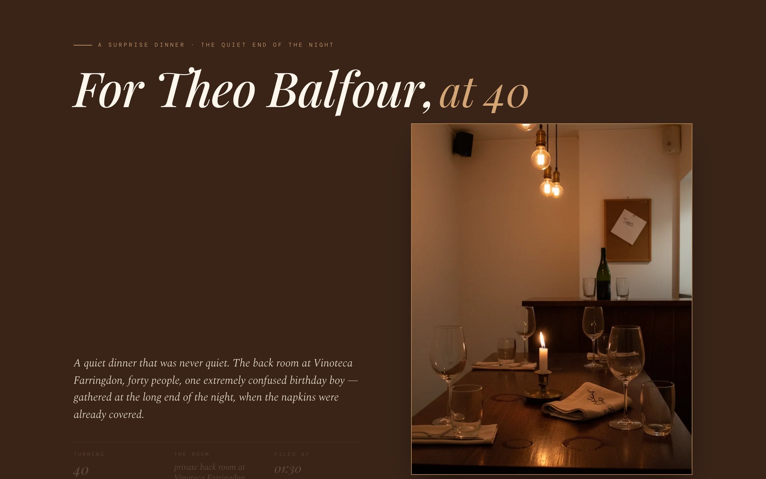 After Hours theme preview