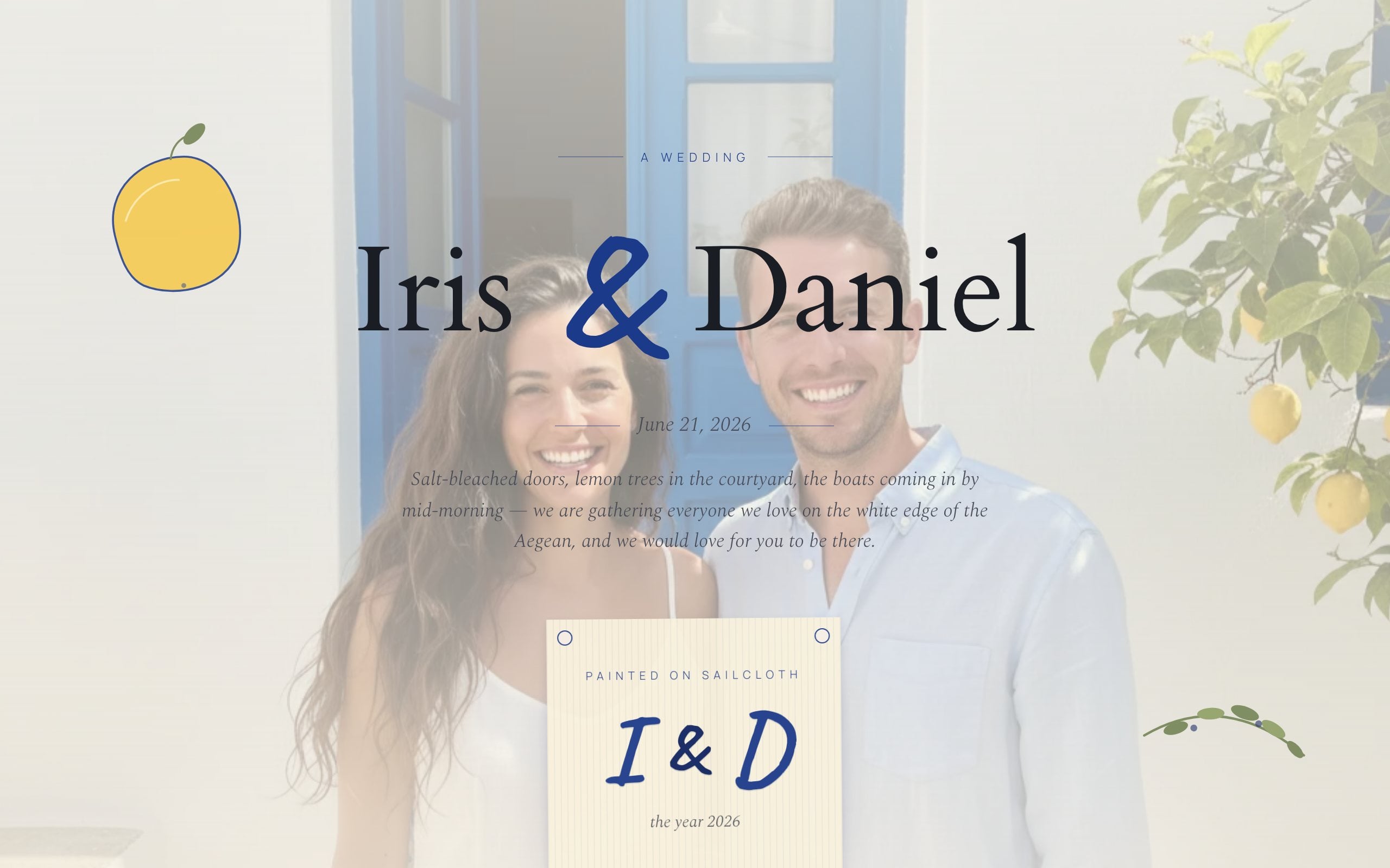 Coastal Linen theme preview