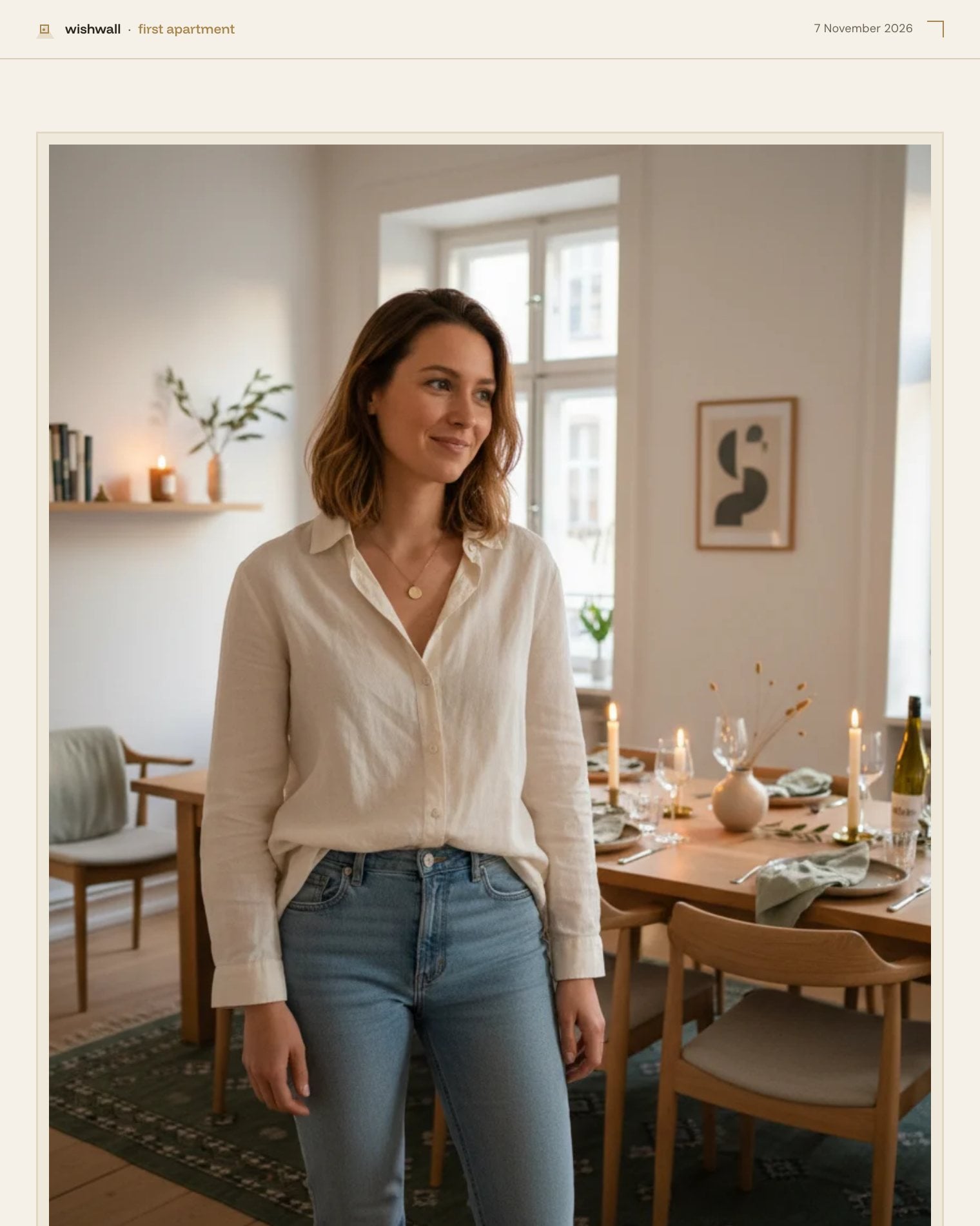 First Apartment theme preview