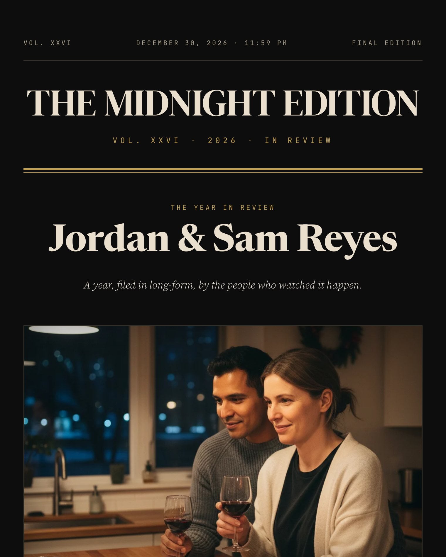 Midnight Edition theme preview
