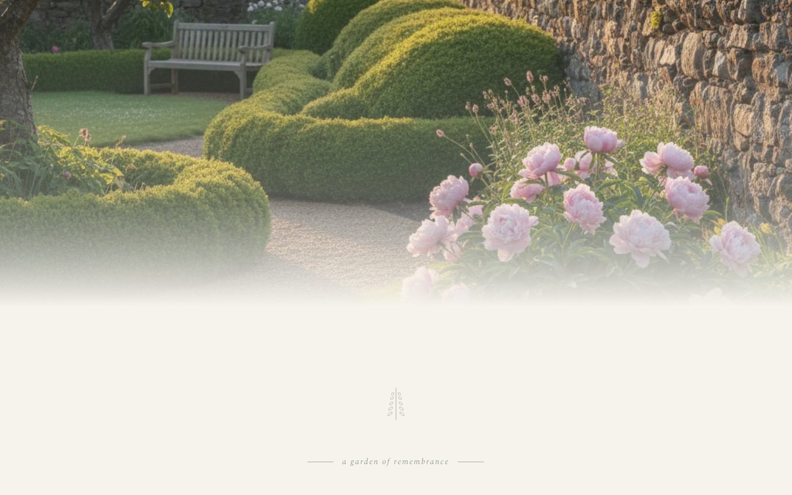 Quiet Garden theme preview