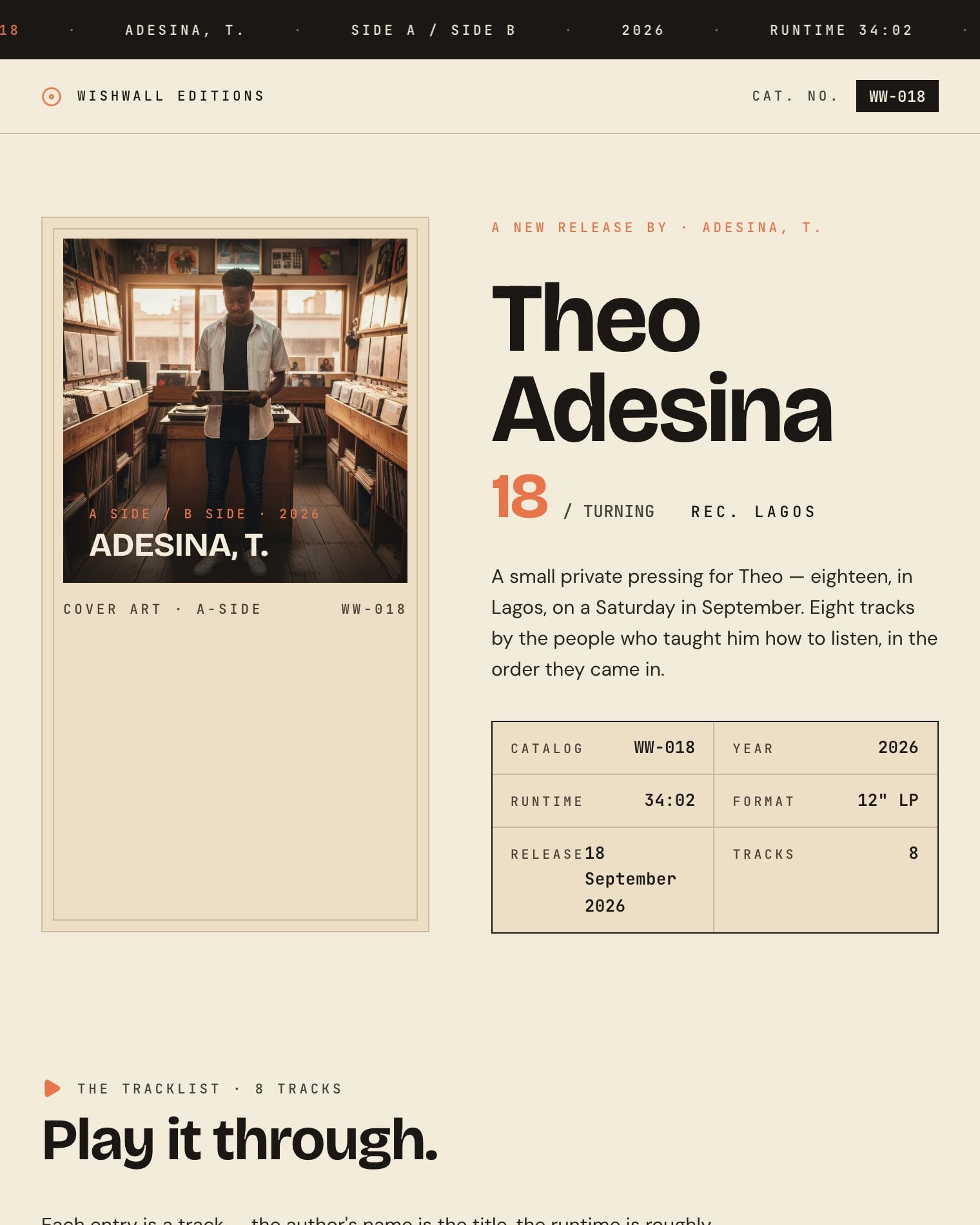 Setlist theme preview