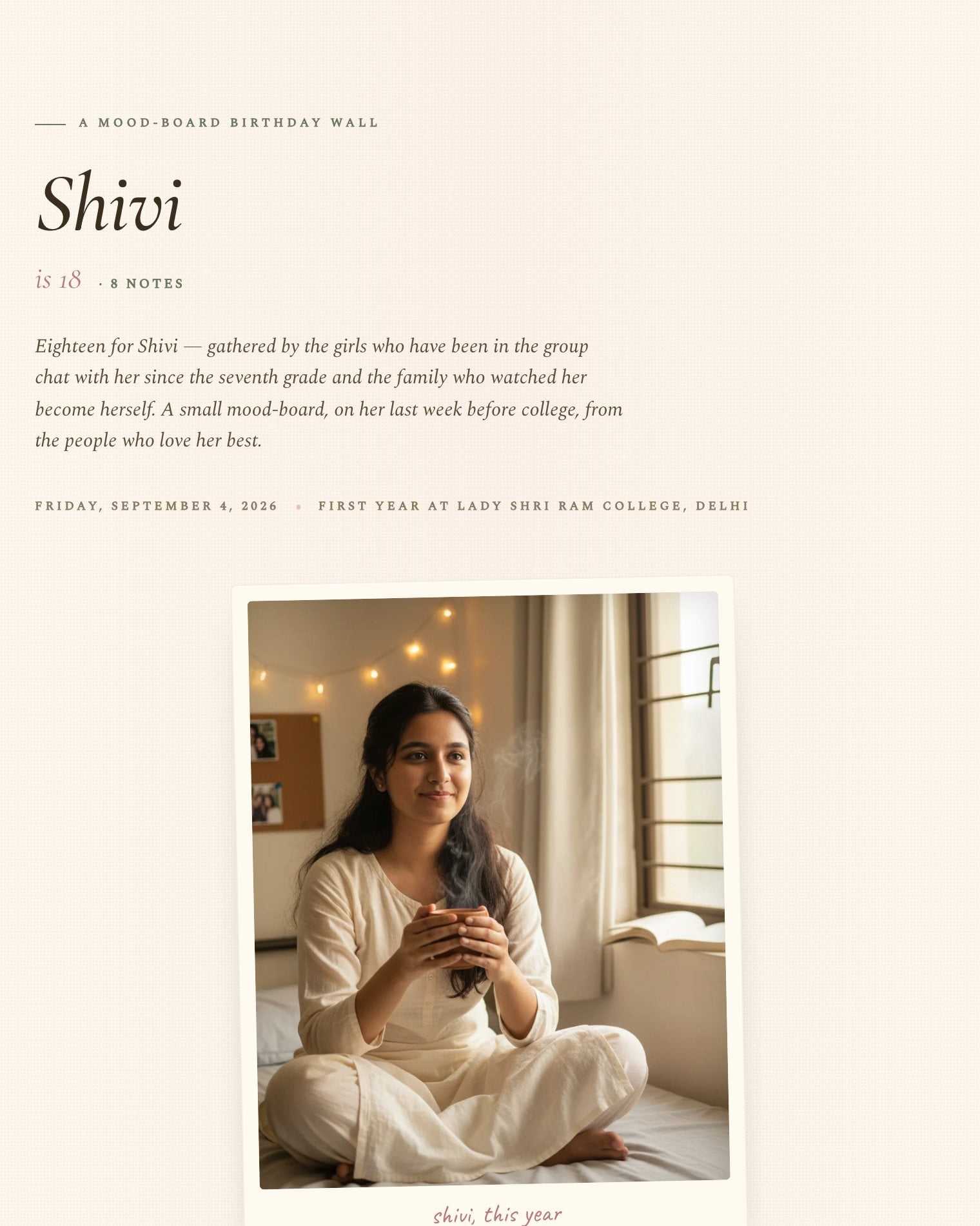 Soft Grain theme preview