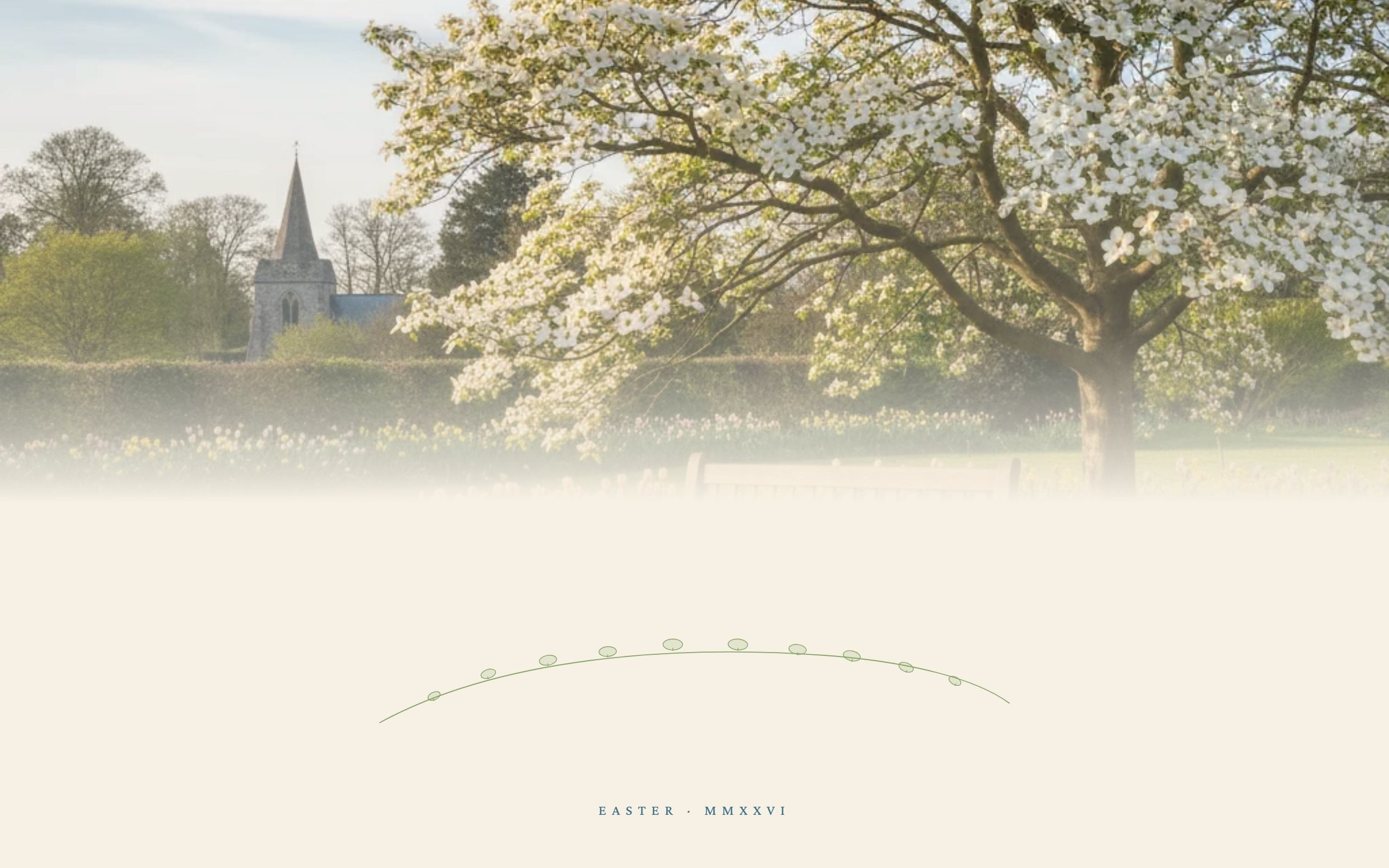 Spring Garden Vespers theme preview