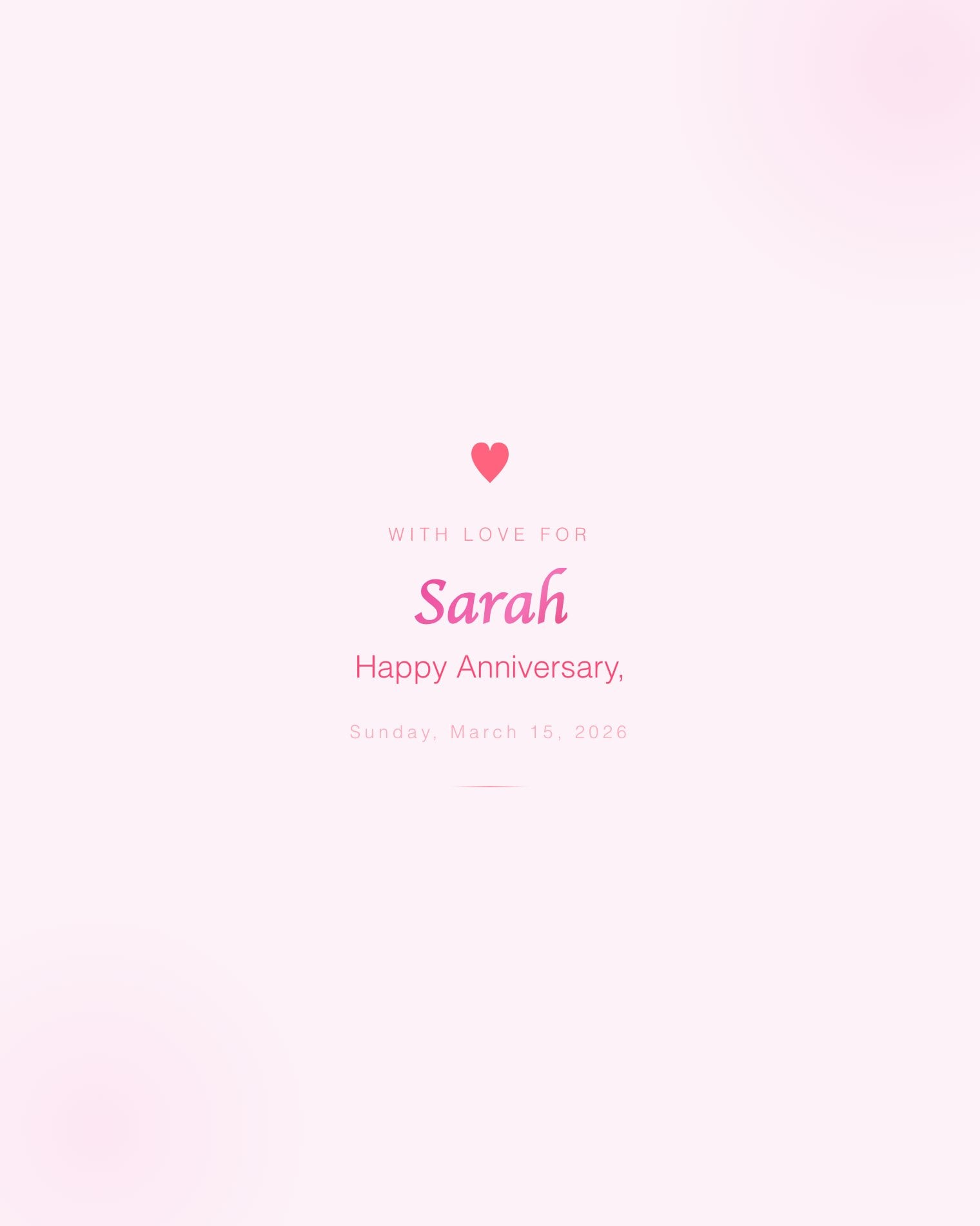 Romantic & Dreamy theme preview