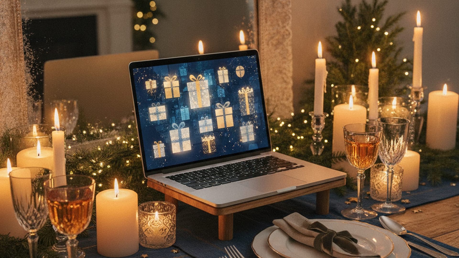 Revolutionizing New Year's Eve with Digital Gift Walls