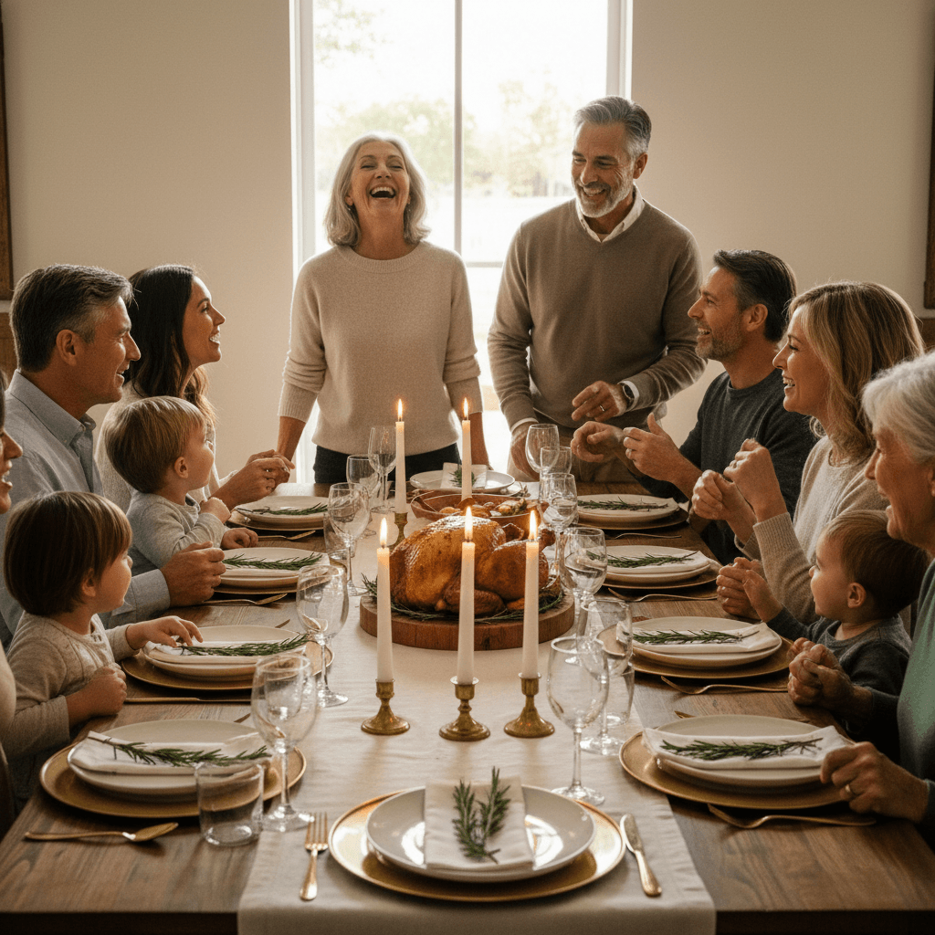 Cover for The Saunders Family's Thanksgiving